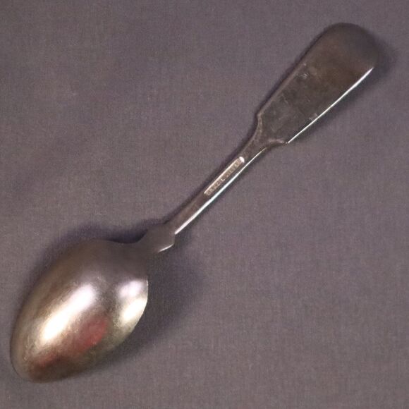 Brazil Silver Deer Elk Monogram Spoon Soup 6" long - Picture 2 of 8